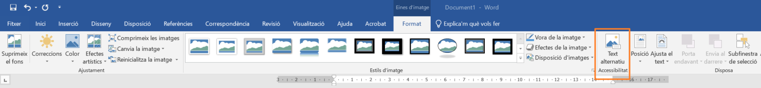 Word text alternatiu