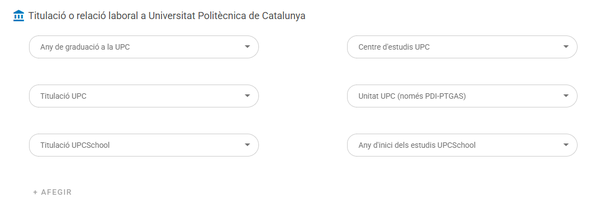 Relació amb la UPC