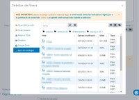 selector fitxer- banc continguts